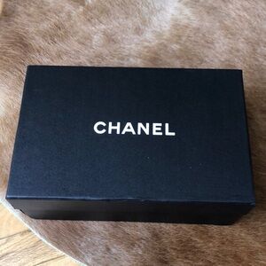 CHANEL Black Logo Box for shoes